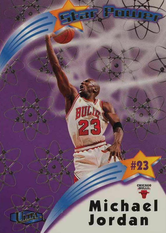 Michael Jordan 1997 Fleer Ultra #1-SP Star Power Price Guide 