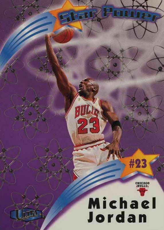 Michael Jordan 1997 Fleer Ultra #1-SP Star Power BGS 8