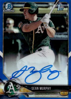 Sean Murphy 2020 Topps Chrome #RA-SM Rookie Auto - Refractor /499 