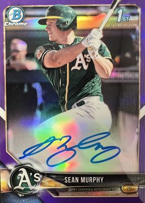 その他 Sean Murphy Auto Bowman Chrome Gold Sean Murphy 2018 Bowman #CPA-SMU Chrome Prospect Auto (1st