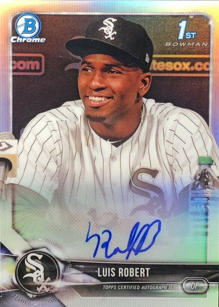 Luis Robert Jr. Baseball Cards Price Guide - Sports Card Investor