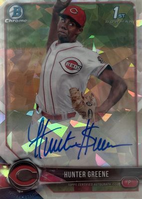 2018 Bowman #CPA-HG Chrome Prospect Auto - Atomic Refractor /100 (1st)