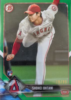 2018 Bowman #49 Green /99
