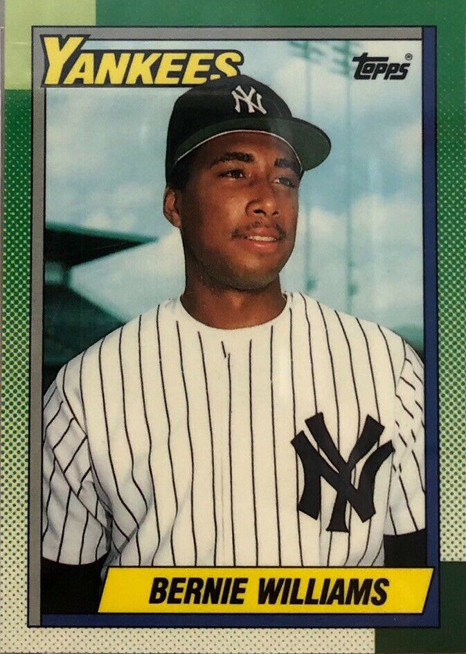 メジャーリーグ　カード　Barnie Willrams 1990 Topps Bernie Williams | PSA CardFacts®