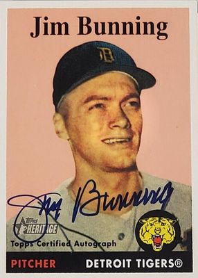 2007 Topps Heritage #ROA-JB Real One Autographs