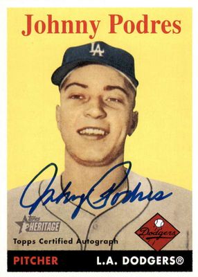 2007 Topps Heritage #ROA-JP Real One Autographs