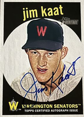 2008 Topps Heritage #ROA-JK Real One Autographs