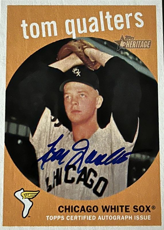 2008 Topps Heritage #ROA-TQ Real One Autographs