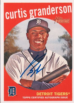 2008 Topps Heritage #ROA-CG Real One Autographs