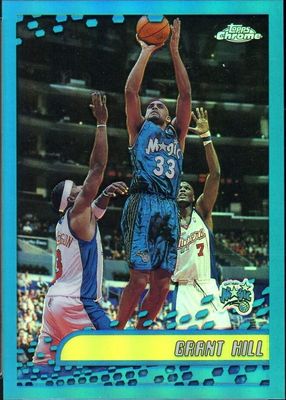 2001 Topps Chrome #77 Refractor