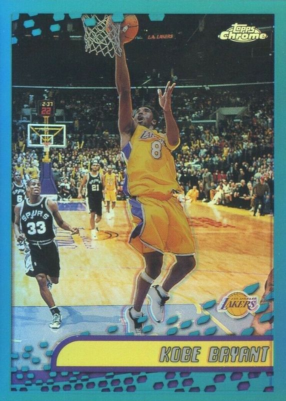 Kobe Bryant 2001 Topps Chrome Refractor #50 Price Guide - Sports 