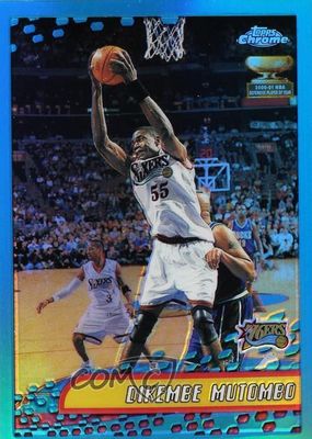 2001 Topps Chrome #55 Refractor