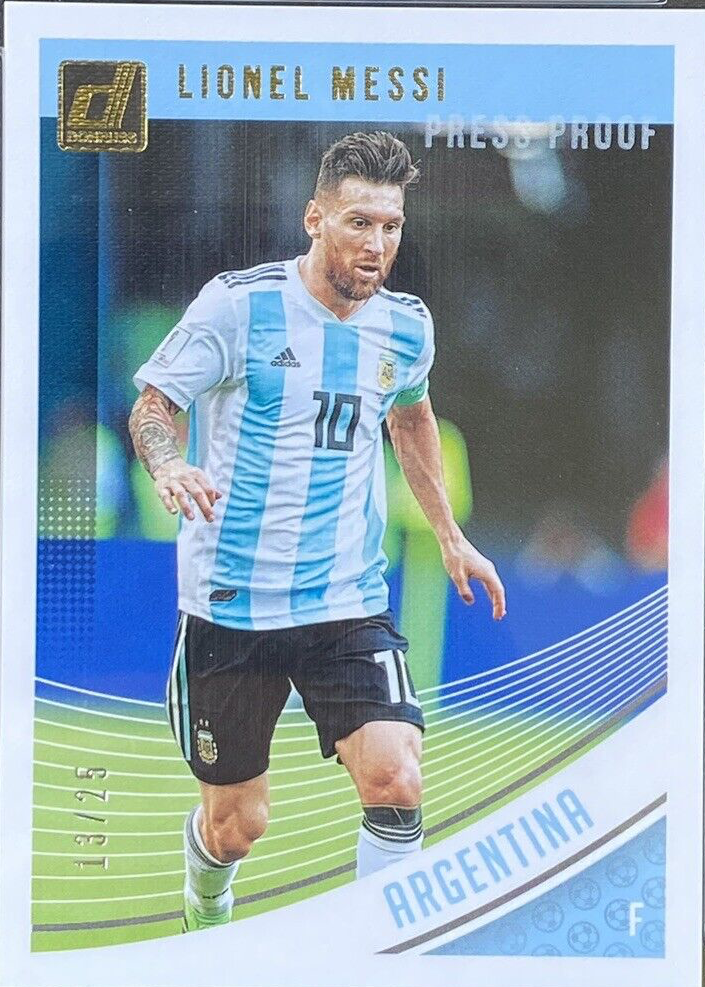 Lionel Messi  donruss Canvas /49 貴重 Lionel Messi donruss Canvas /49 貴重