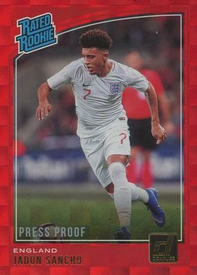 2018 Donruss #189 Press Proof Red