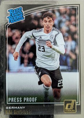 Kai Havertz 2022 Donruss #10 Night Moves /(SSP) Price Guide