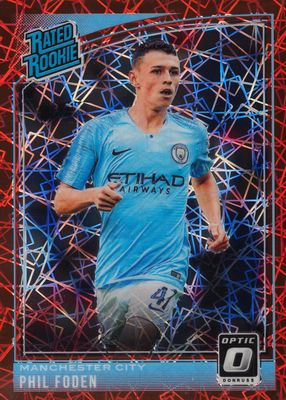 Phil Foden 2018 Donruss #179 Base Price Guide - Sports Card