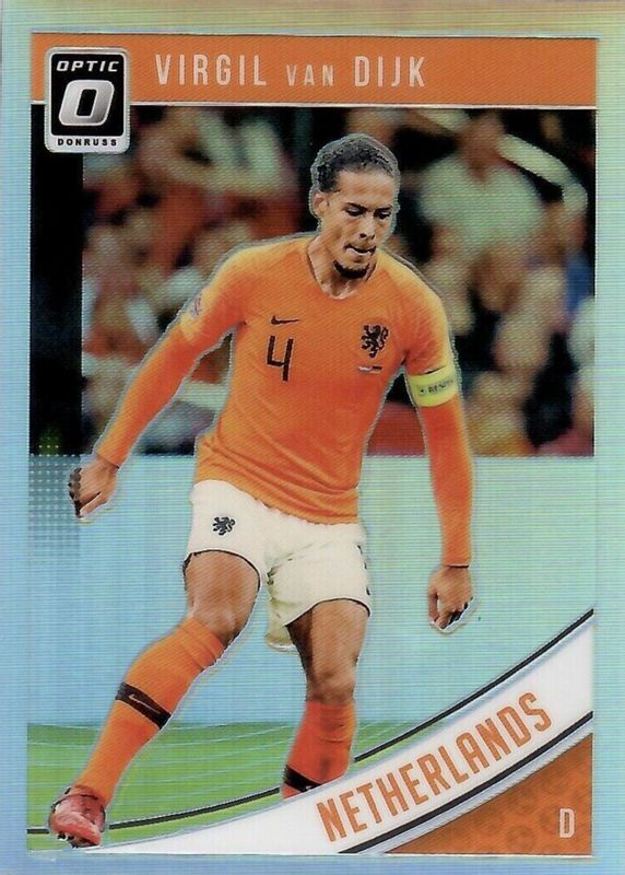 Virgil van Dijk 2018 Donruss #156 Optic - Holo RAW