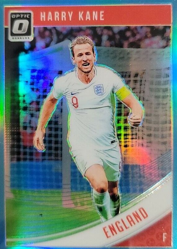 Harry Kane 2018 Donruss #123 Optic - Aqua /149 SGC 9.5