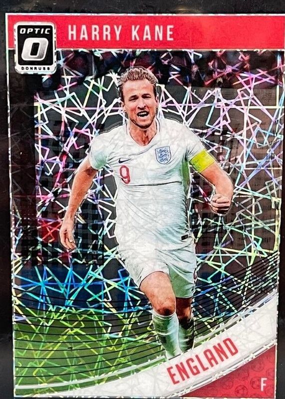 Harry Kane 2018 Donruss #123 Optic - Black Velocity /25 SGC 9.5