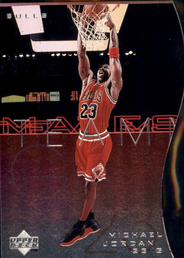 1997年 マイケルジョーダン MVP 記念プレート UPPER DECK 1997年 マイケルジョーダン MVP 記念プレート UPPER DECK