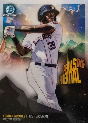 2018 Bowman Chrome #PP-YA Peaks of Potential