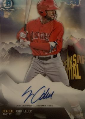 2018 Bowman Chrome #PPA-JA Peaks of Potential Autographs /99