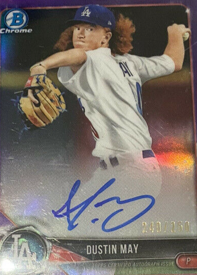 Dustin May Baseball Cards Price Guide - Sports Card Investor