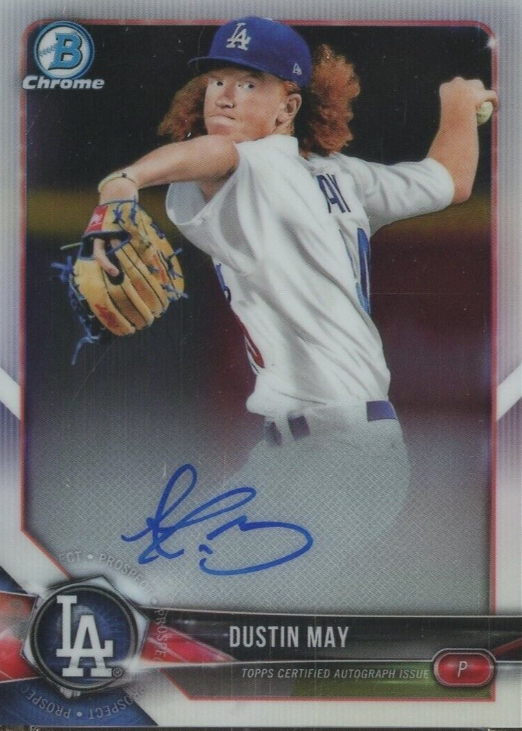 Dustin May Baseball Cards Price Guide - Sports Card Investor