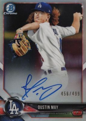 2018 Bowman Chrome #BCPA-DM Prospect Auto - Refractor /499