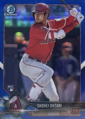 2018 Bowman Chrome #1 Blue Refractor /150 (Batting)