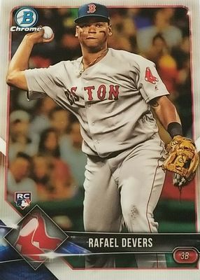 2018 Bowman Chrome #8 Base (Throwing)