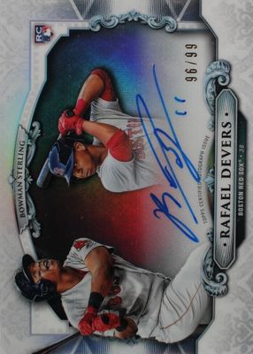 2018 Bowman Chrome #BSA-RD Bowman Sterling Continuity Autographs /99