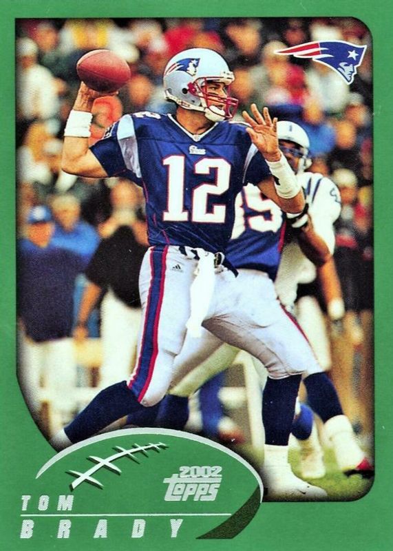 Tom Brady 2002 Topps #248 Base PSA 9