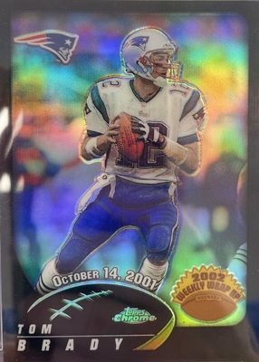 2002 Topps Chrome #150 Weekly Wrap Up - Black Refractor /599