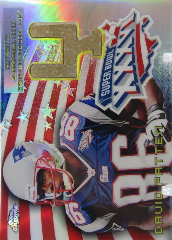 2002 Topps Chrome #SBG7 Super Bowl Goal Posts