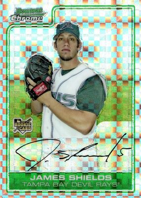 2006 Bowman Draft Picks & Prospects #BDP54 Chrome - X-Fractor /299