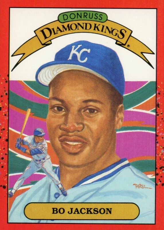 Bo Jackson 1990 Donruss #1 Diamond Kings PSA 10