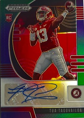 2020 Prizm Draft Picks #101 Autographs - Purple & Green (/149)