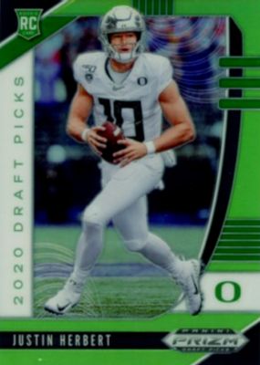 2020 Prizm Draft Picks #102 Neon Green /125