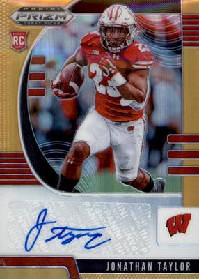 2020 Prizm Draft Picks #106 Autographs - Neon Orange (/149)