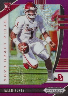 2020 Prizm Draft Picks #129 Purple