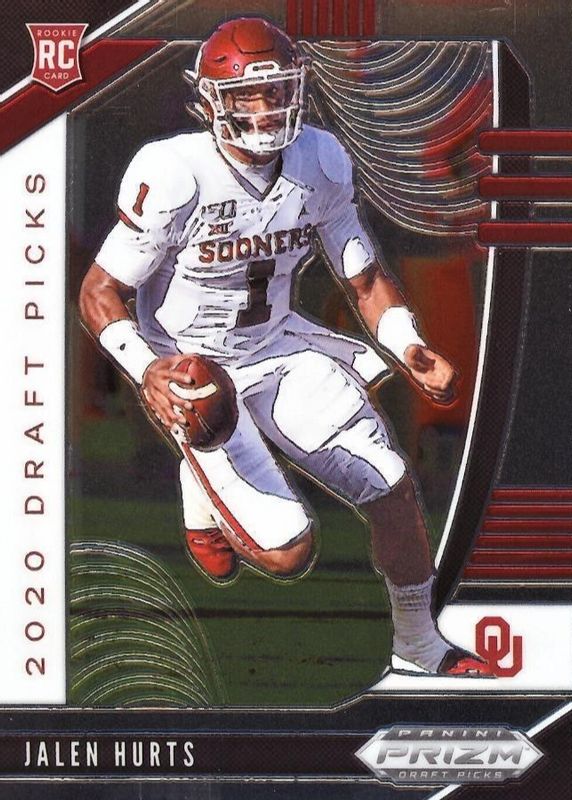 Jalen Hurts 2020 Prizm Draft Picks #129 Base Rookie BGS 9.5