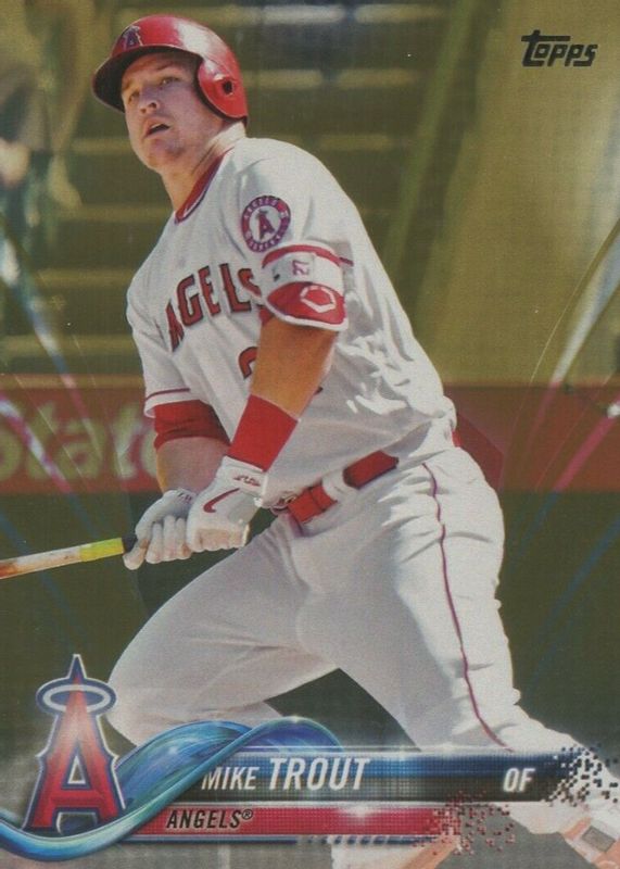 Mike Trout 2018 Topps Gold /2018 PSA 9