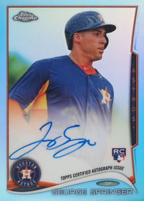 2014 Topps Chrome #GS Rookie Auto - Blue Refractor /199