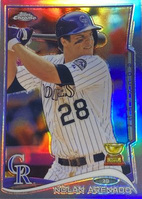 2014 Topps Chrome #216 Refractor