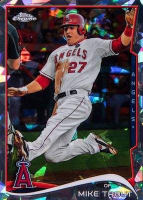 2014 Topps Chrome #1 Atomic Refractor /10 (Sliding)
