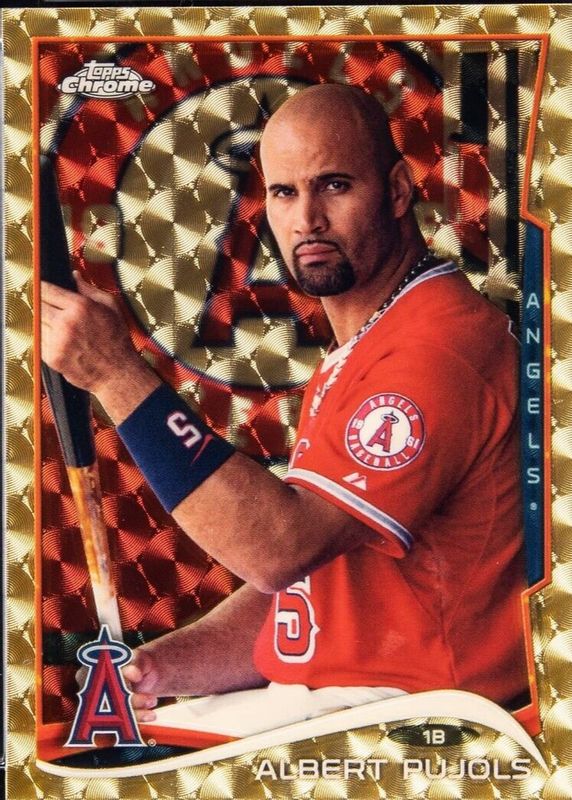 Albert Pujols 2014 Topps Chrome #130 Superfractor /1 PSA 10