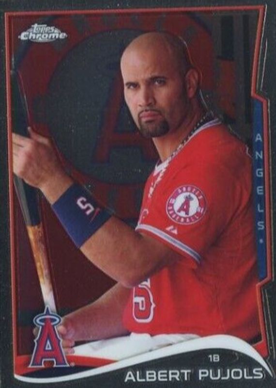 Albert Pujols 2014 Topps Chrome #130 Base PSA 10