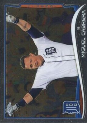 2014 Topps Chrome #220 Base (Both Arms Raised)