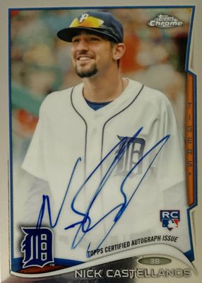2014 Topps Chrome #4 Rookie Auto